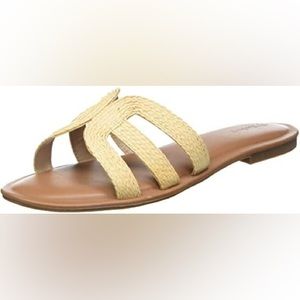 The Drop Women's Monika Flat H-Band Slide Sandal